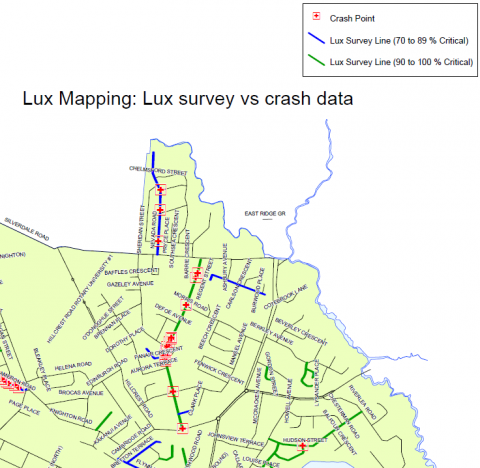 CASE 5: Performance measurements of street lighting - prioritisation list and custom mapping