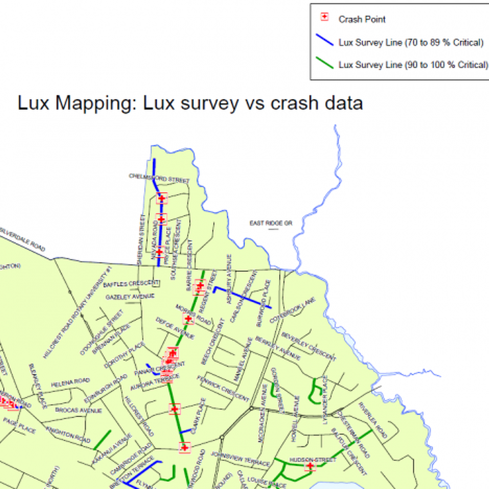 CASE 5: Performance measurements of street lighting - prioritisation list and custom mapping